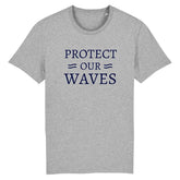 T-shirt homme en coton bio - Protect our waves